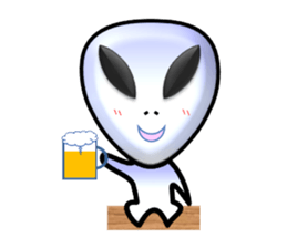 I am Alien. sticker #805248