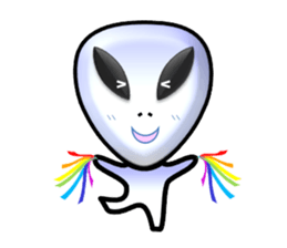 I am Alien. sticker #805255