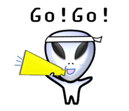 I am Alien. sticker #805256