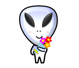 I am Alien. sticker #805257