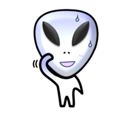 I am Alien. sticker #805258