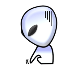 I am Alien. sticker #805259