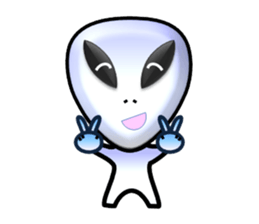 I am Alien. sticker #805260