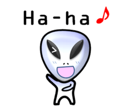 I am Alien. sticker #805261