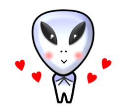I am Alien. sticker #805262