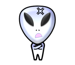 I am Alien. sticker #805264