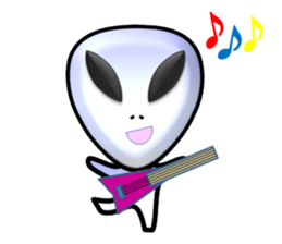 I am Alien. sticker #805266