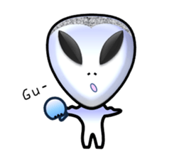 I am Alien. sticker #805267