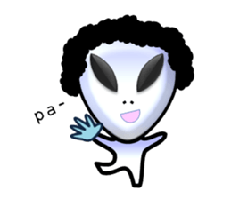 I am Alien. sticker #805269