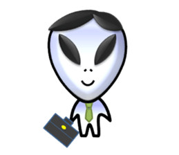 I am Alien. sticker #805270