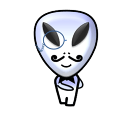 I am Alien. sticker #805271