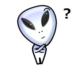 I am Alien. sticker #805273