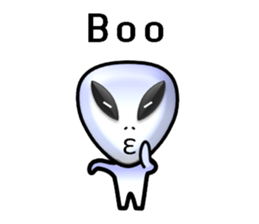 I am Alien. sticker #805274