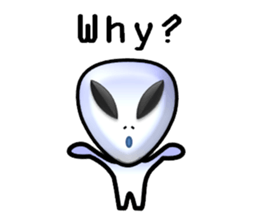 I am Alien. sticker #805275