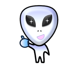 I am Alien. sticker #805276