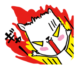 A bit ill cat sticker #805462