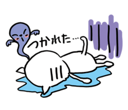 A bit ill cat sticker #805466