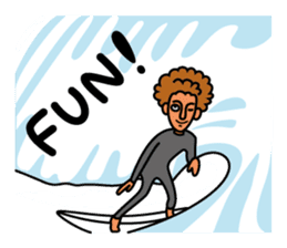 Surfers Talk sticker #806054