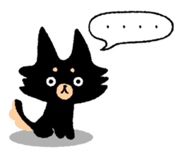 ROBO and black dogs-English version sticker #806693