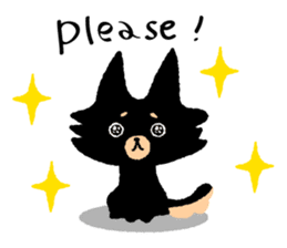 ROBO and black dogs-English version sticker #806701