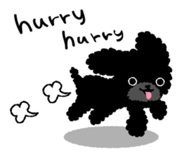 ROBO and black dogs-English version sticker #806703