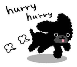 ROBO and black dogs-English version sticker #806703