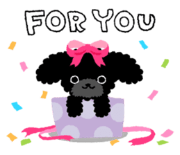 ROBO and black dogs-English version sticker #806705