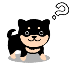 ROBO and black dogs-English version sticker #806707