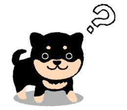 ROBO and black dogs-English version sticker #806707