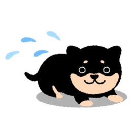 ROBO and black dogs-English version sticker #806710