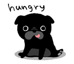 ROBO and black dogs-English version sticker #806711