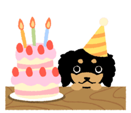 ROBO and black dogs-English version sticker #806718