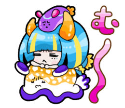 Umiushi-girl and Friends sticker #806855