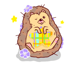 hedgehog's life sticker #807073