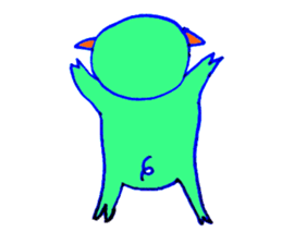 Hello! I am Colorful Pig! sticker #807087