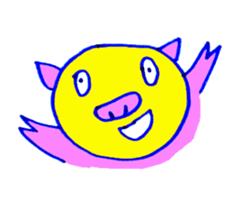 Hello! I am Colorful Pig! sticker #807102
