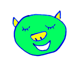 Hello! I am Colorful Pig! sticker #807114