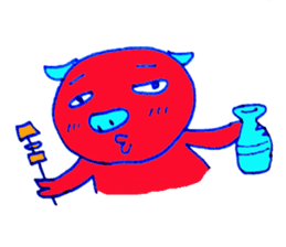 Hello! I am Colorful Pig! sticker #807117