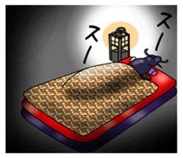 Japanese traditional Oiran stickers 1 sticker #807278