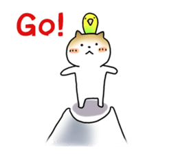Let's join! A Japanese dog, Maru sticker #807321
