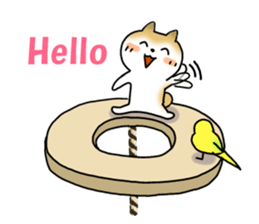 Let's join! A Japanese dog, Maru sticker #807322