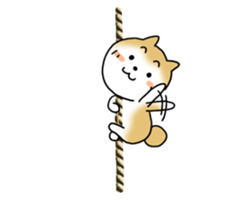 Let's join! A Japanese dog, Maru sticker #807326