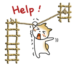 Let's join! A Japanese dog, Maru sticker #807331