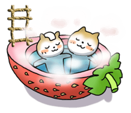 Let's join! A Japanese dog, Maru sticker #807355