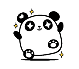 Yuan Panda sticker #807519