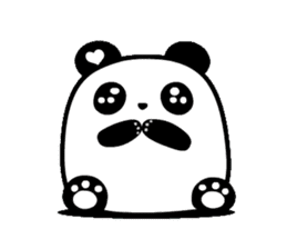 Yuan Panda sticker #807549