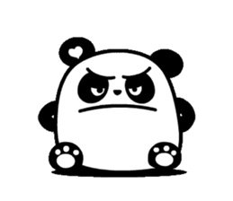 Yuan Panda sticker #807553
