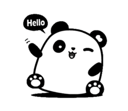 Yuan Panda sticker #807556