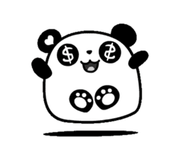Yuan Panda sticker #807558