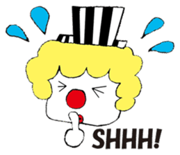 Happy clown sticker #807765